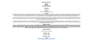 Auto Broker New York
