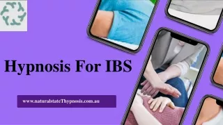 Hypnosis For IBS