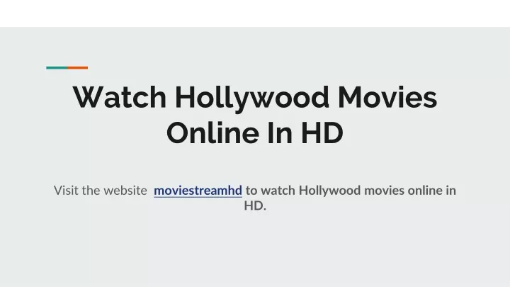watch hollywood movies online in hd