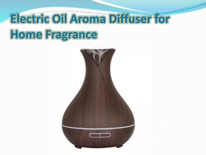 electric oil aroma diffuser for home fragrance