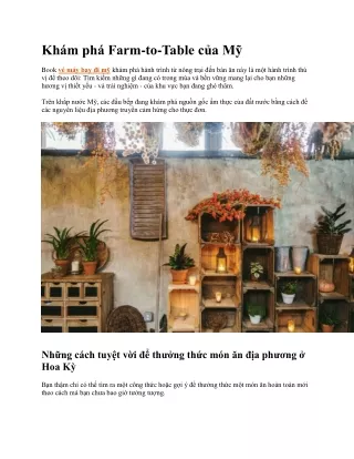 kh m ph farm to table c a m