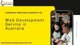 Web Development in Australia