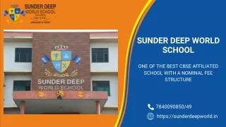 sunder deep world school