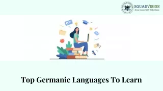 Quick Facts about the German Language | Squad Vision