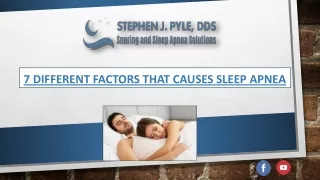 7 Different Factors that Causes Sleep Apnea