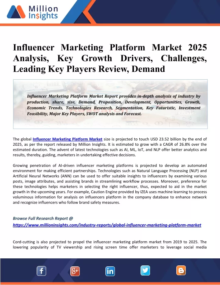 influencer marketing platform market 2025