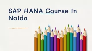 SAP HANA Course in Noida