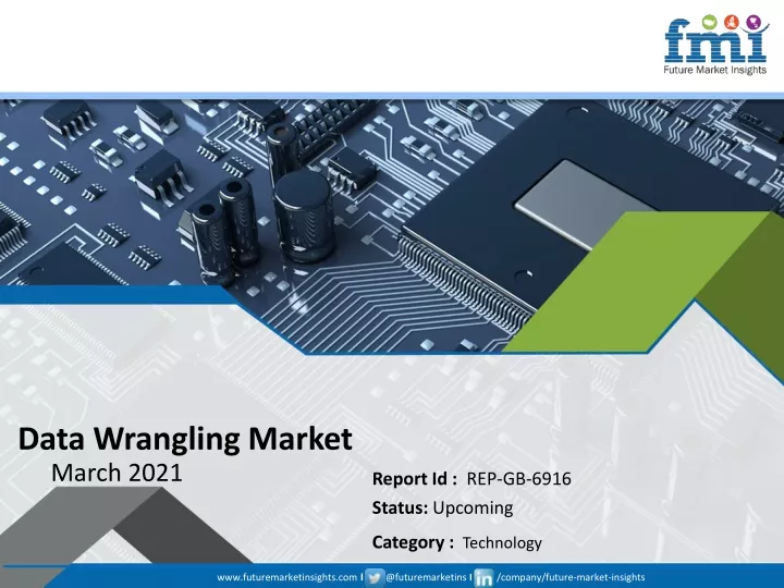 data wrangling market march 2021
