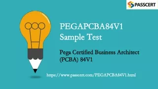 pegapcba84v1 pegapcba84v1 sample test sample test