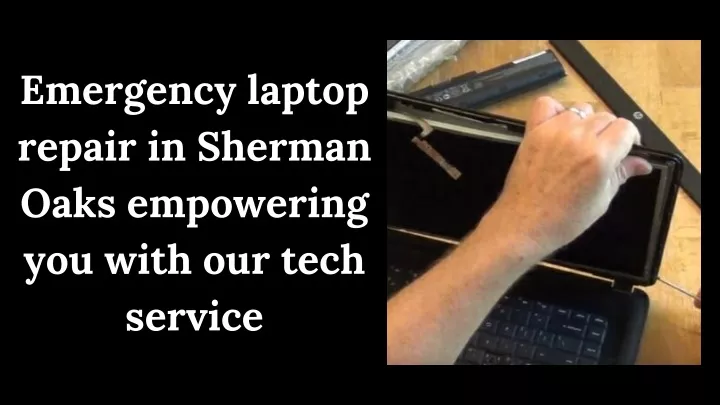 emergency laptop repair in sherman oaks