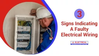 3 Signs Indicating A Faulty Electrical Wiring