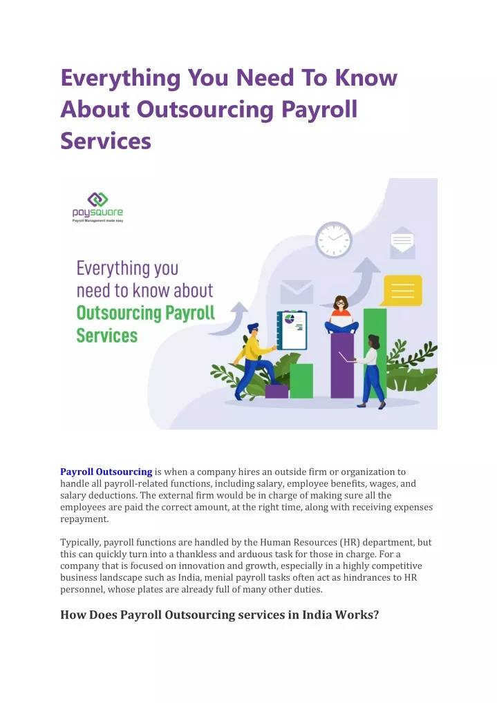 everything you need to know about outsourcing