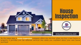 house inspection