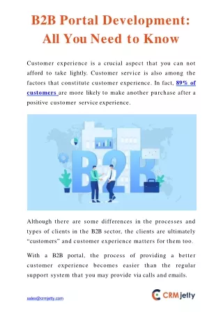 b2b portal development all you need to know