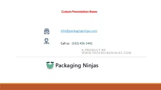 custom presentation boxes