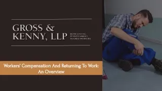 workers compensation and returning to work
