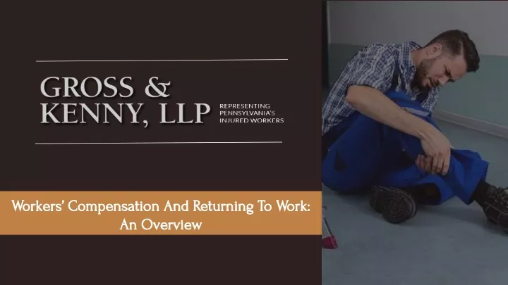 workers compensation and returning to work