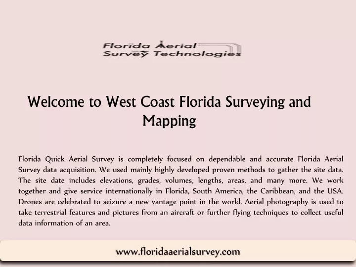 welcome to west coast florida surveying and mapping