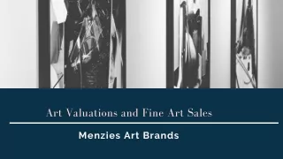 Art Valuations and Fine Art Sales- Menzies Art Brands