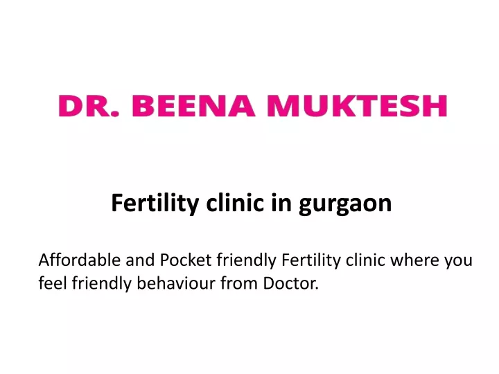 fertility clinic in gurgaon