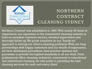 Northern Contract Cleaning