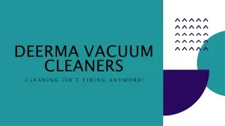 DEERMA - BEST VACUUM CLEANERS ONLINE