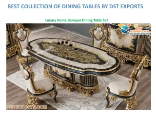 Designer Dining Table Set by DST Exports