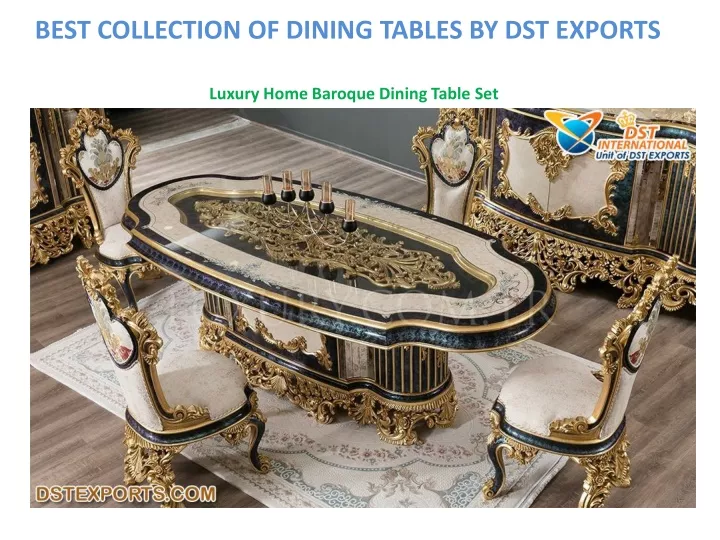 best collection of dining tables by dst exports