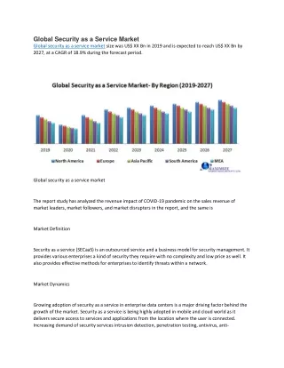 global security as a service market global
