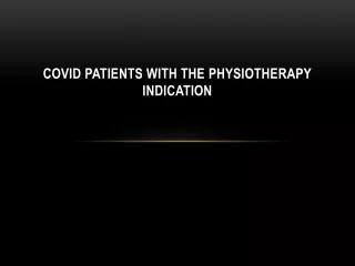 Covid patients with the physiotherapy indication