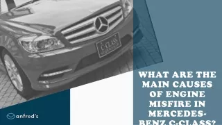what are the main causes of engine misfire
