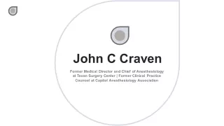 John C Craven - Experienced Professional From Austin, Texas