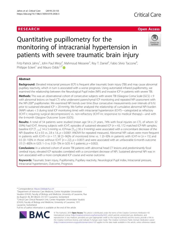 jahns et al critical care 2019 23 155 https