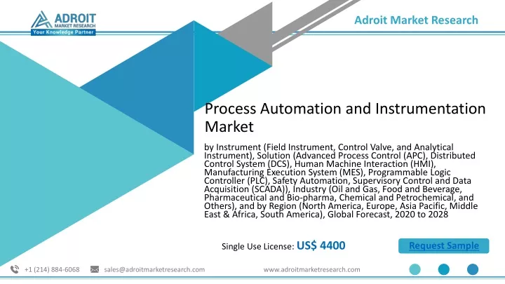 process automation and instrumentation market