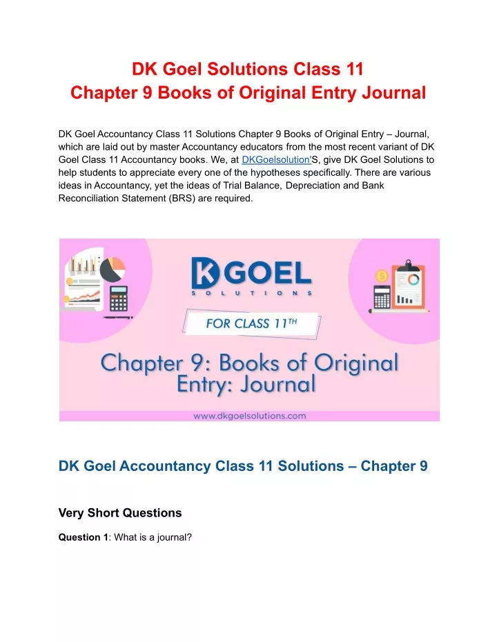 dk goel solutions class 11 chapter 9 books
