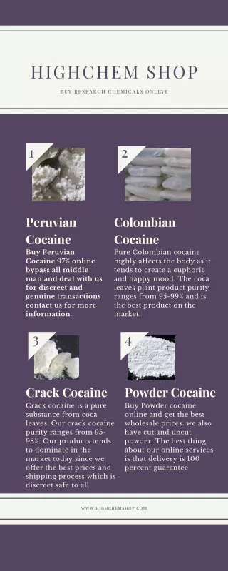 Buy Crack Cocaine Online from HighChem Shop