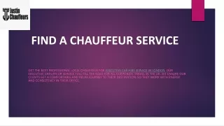 Airport chauffeur Service in London