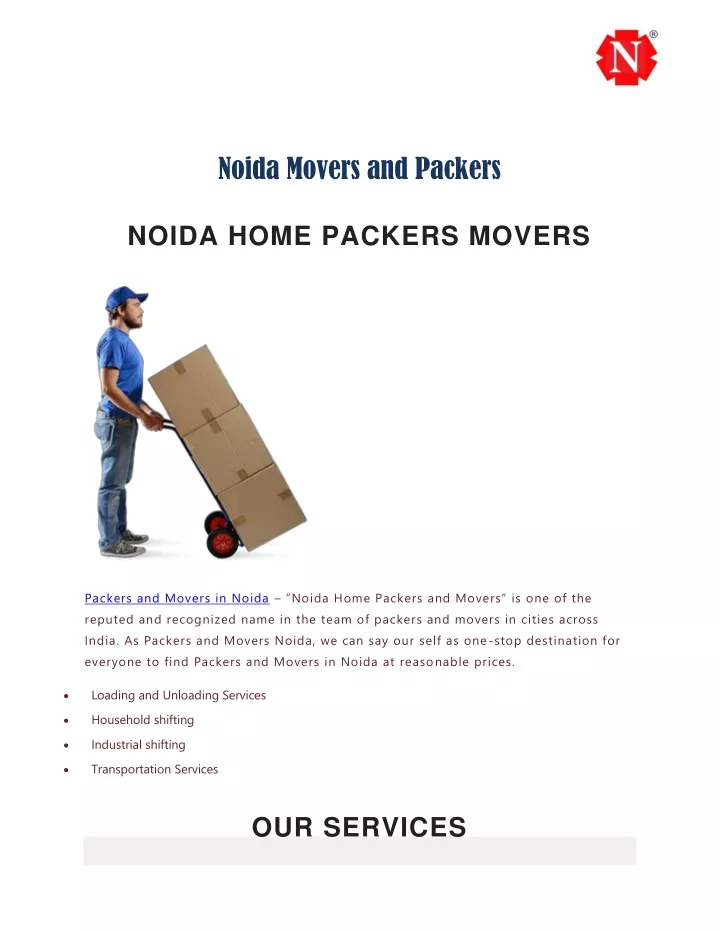 noida movers and packers