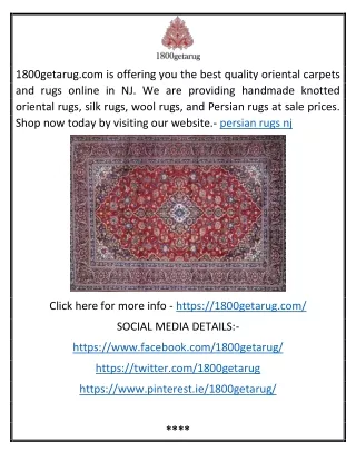 1800getarug com is offering you the best quality