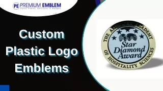 Best Custom Plastic Logo Emblems | Premium Emblem
