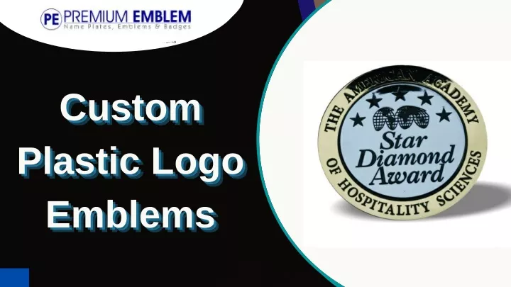 custom custom custom plastic logo plastic logo