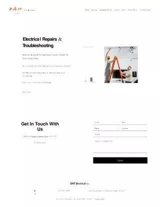 Electrical Repairs & Troubleshooting | DHT Electric