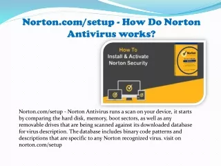 How to Activate Norton Antivirus Software