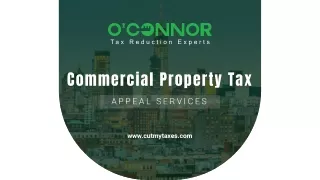 Commercial Property Tax Appeal Services