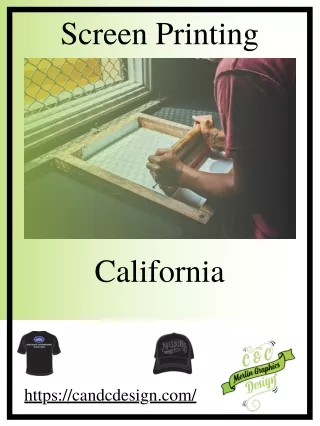 Unique Screen Printing in California from Merlin Graphics!