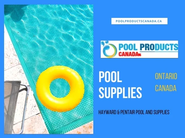 Pool Supplies Ontario Canada