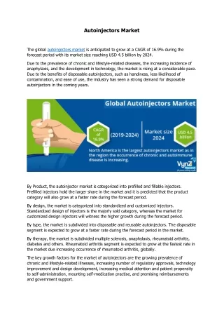 autoinjectors market