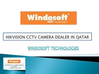HIKVISION CCTV CAMERA DEALER IN QATAR