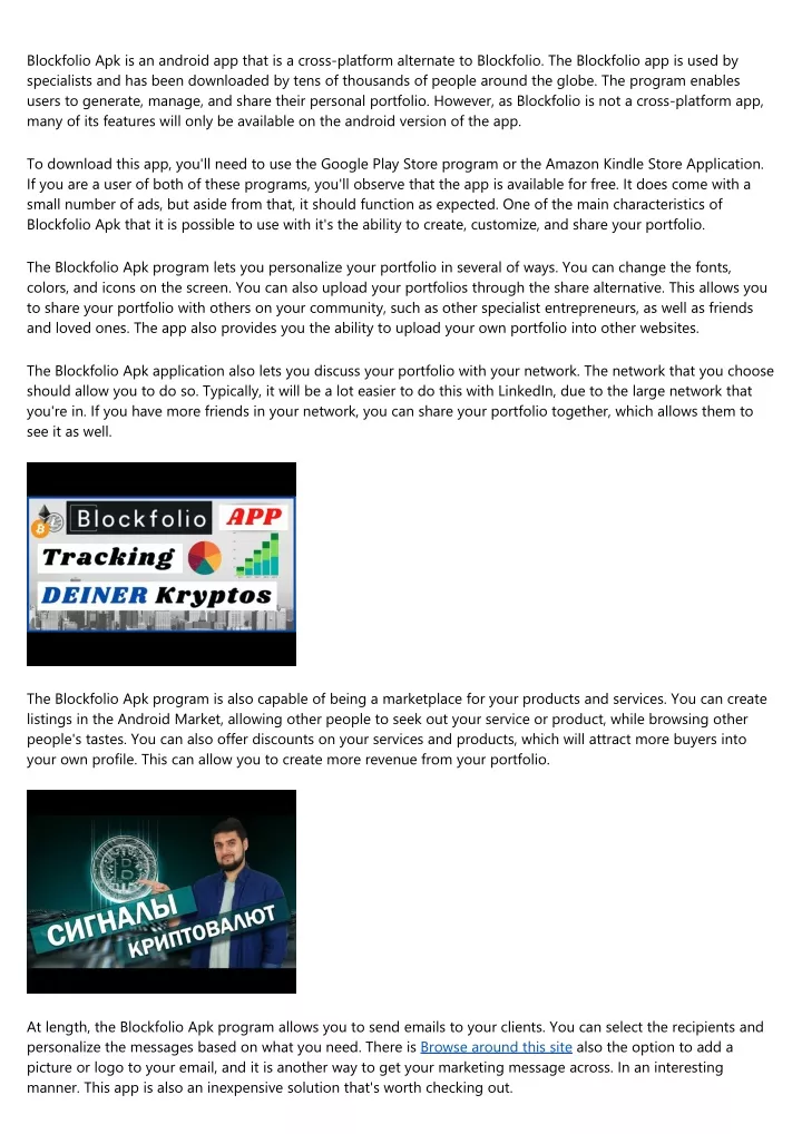 blockfolio apk is an android app that is a cross