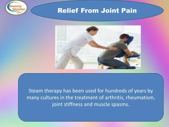 relief from joint pain